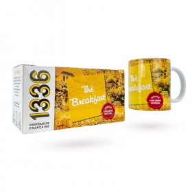 LOT BOITE THE BREAKFAST 1336 & MUG ASSORTI
