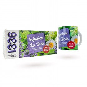 LOT BOITE INFUSION DU SOIR 1336 & MUG ASSORTI