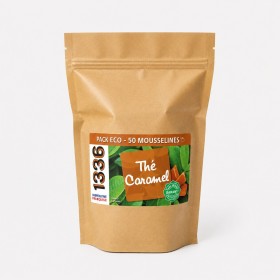 Pack Eco x50 Thé noir caramel 1336