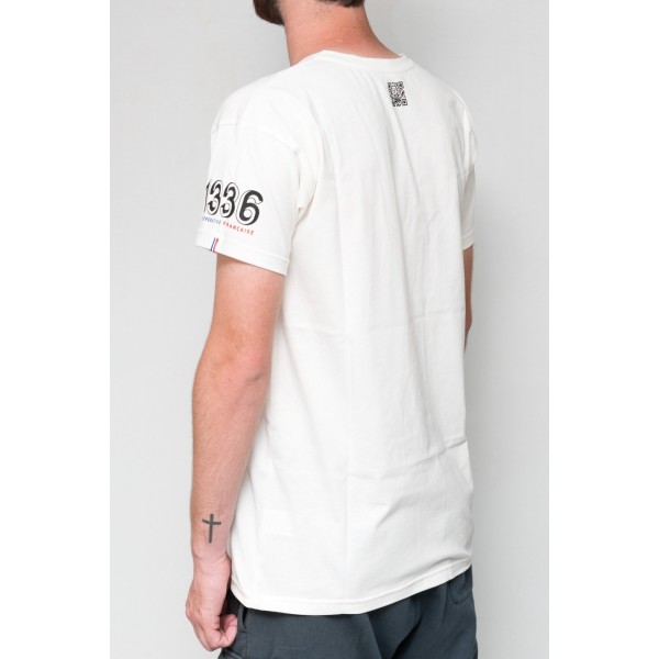 T-shirt Officiel 1336 Homme | Coton Bio & Fabrication Française