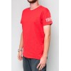 T-shirt rouge Officiel 1336 Homme | Coton Bio & Fabrication Française
