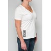 T-shirt Officiel  Blanc 1336 Femme| Coton Bio & Fabrication Française