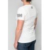 T-shirt Officiel  Blanc 1336 Femme| Coton Bio & Fabrication Française