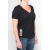T-shirt Officiel  Noir 1336 Femme| Coton Bio & Fabrication Française